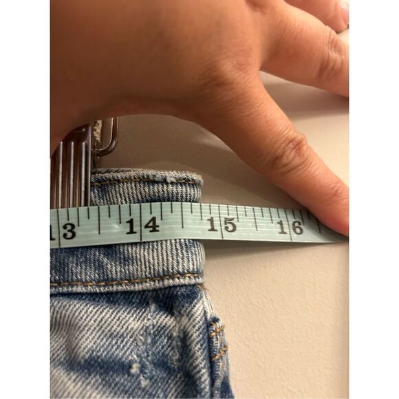 Tinseltown wide-leg butterfly print hippie jeans sz 11 / 8 Flower Rainbow Arts - Picture 4 of 7